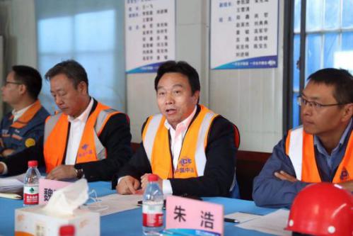 工會主席魏玉成致辭。 工會主席魏玉成致辭。